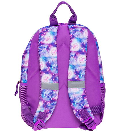 Unicorn Academy Bakpoki - Medium+ - Fjólublátt/Glitter