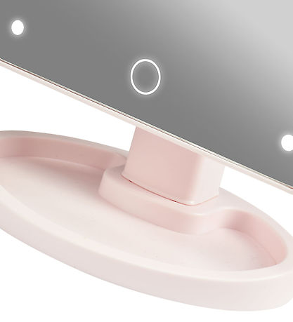 Gillian Jones Table mirror - Square - LED/Touch - Pink
