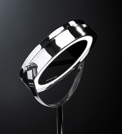 Gillian Jones Table mirror - Round - LED/Magnification - Chrome