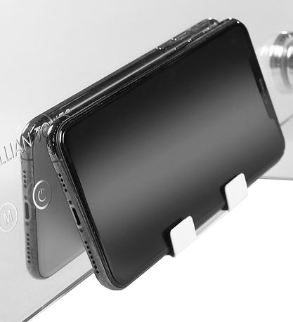 Gillian Jones Makeup mirror - 12 LED/Smartphone holder - White