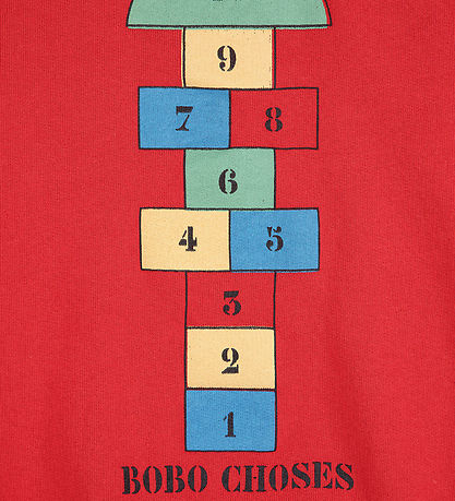 Bobo Choses Sweatshirt - Hopscotch - Red