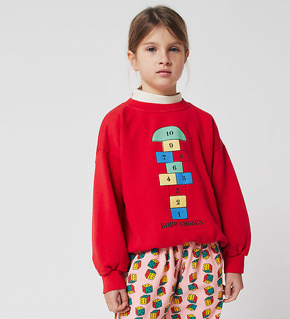Bobo Choses Sweatshirt - Hopscotch - Red