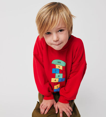 Bobo Choses Sweatshirt - Hopscotch - Red