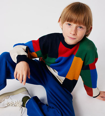 Bobo Choses Blouse - Knitted - Multicolour Tiles