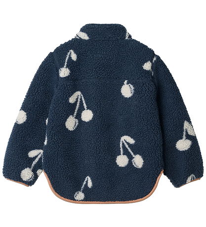 Liewood Fleecejacka - Noam - Cherry Blossom/Classic Navy