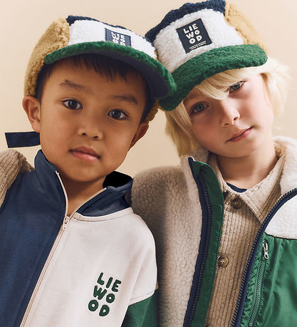 Liewood Cap - Rory - Fleece/Thermo - Classic Navy Multi Mix