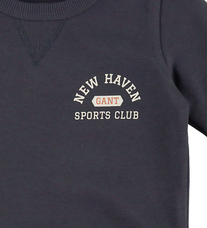 GANT Sweatshirt - Grafik - Evening Blue
