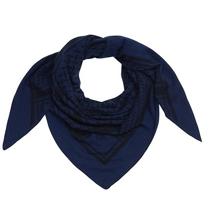 Lala Berlin Scarf - Triangle Trinity M - 162x85 - Inchiostro