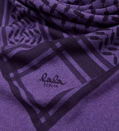 Lala Berlin Scarf - Triangle Trinity M - 162x85 - Iris