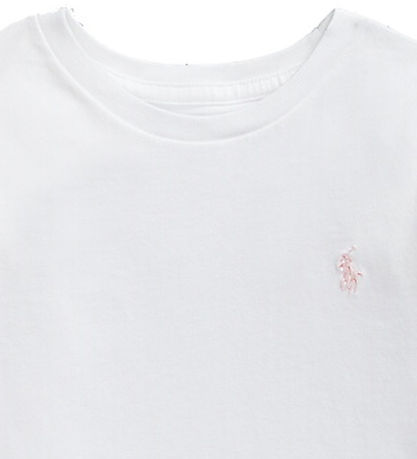 Polo Ralph Lauren Bluse - Weiß m. Rosa