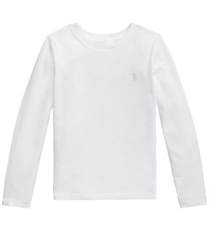 Polo Ralph Lauren Bluse - Weiß m. Rosa