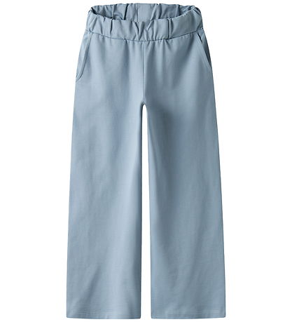 Name It Sweatpants - NkfVanita - Dusty Blue/Solid