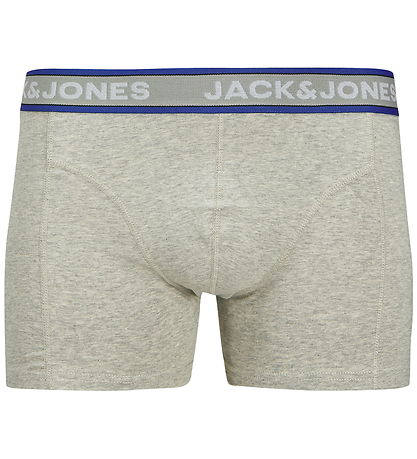 Jack & Jones Boxers - 5-Pack - JacChristian - Black/Light Gr