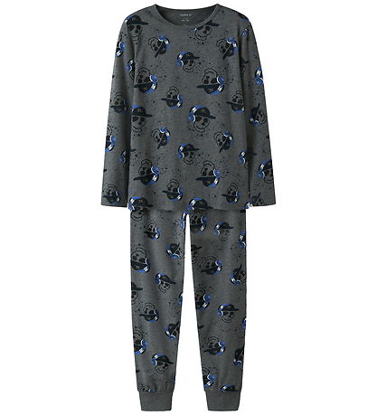 Name It Undershirt - NkmNight - Dark Grey Melange