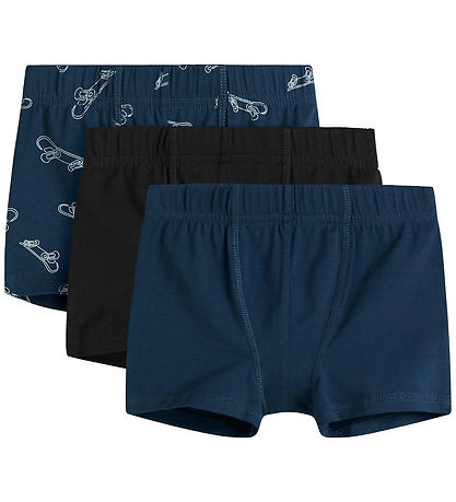 Name It Boxers - Noos - NmmTights - 3-Pack - Titan/w/Titan