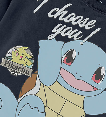 Name It Bluse - NmmJumbo - Pokémon - Navy Blazer