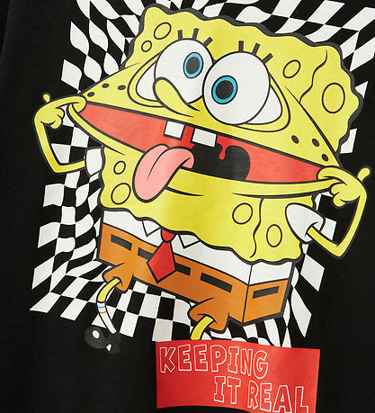 Name It Hettupeysa - NkmJohano - Spongebob - Svart