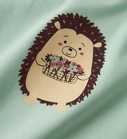 Name It Bluse - NmfVix - Gossamer Green/Tiny Igel