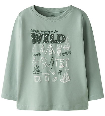 Name It Bluse - NmmVux - Jadeit/Wild