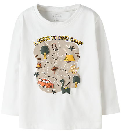 Name It Tröja - NmmVictor - Bright White/Dino Läger