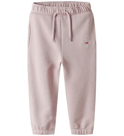 Pantalon de Jogging Name It - NmfVallene - Bruni Lilac/Thé Cup