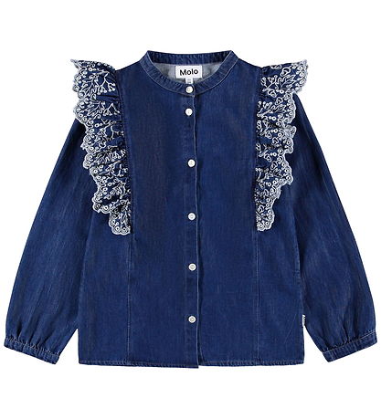 Molo Hemd - Raphaella - Oak Stickerei