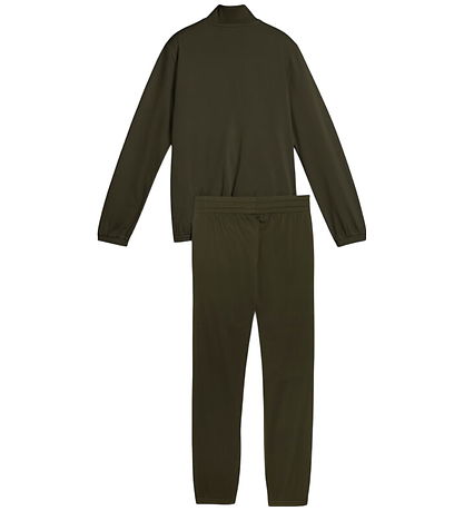 Puma Träningsset - Polyfärgblock - Dark Olive