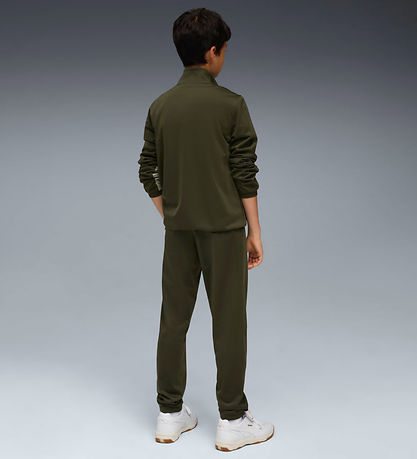 Puma Träningsset - Polyfärgblock - Dark Olive