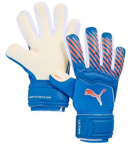Puma Markvarðs hanskar - ULTRA Pro Jr NC - Ultra Blue/Glóandi ra