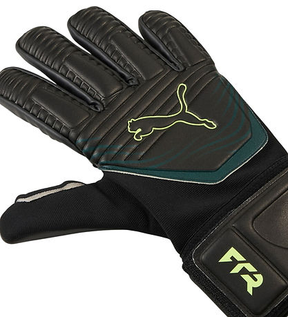 Puma Markvarðs hanskar - FRAMTÍÐARLEIKUR NC - Black/Green/Fizzy 