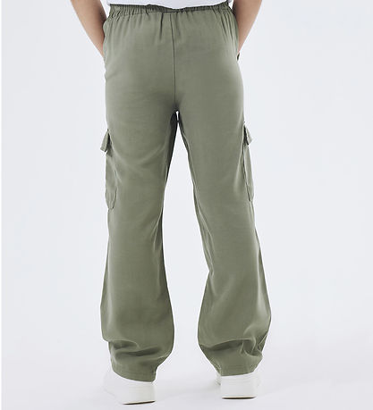 Name It Trousers - NkfBella - Deep Lichen Green