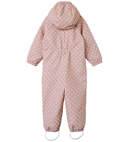 Lil' Atelier Rainsuit - NmfLamint - Adobe Rose