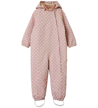 Lil' Atelier Rainsuit - NmfLamint - Adobe Rose