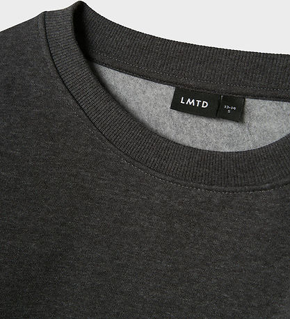 LMTD Peysa - NOOS - NlnNizu - Dark Grey Melange