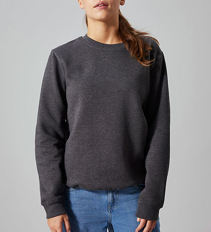 LMTD Peysa - NOOS - NlnNizu - Dark Grey Melange