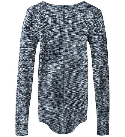 Molo Blússa - Rib - Rochelle - Blue Múlan