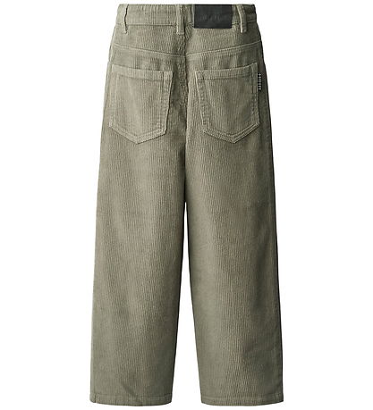 Molo Corduroy Trousers - Aiden - Forest Fog
