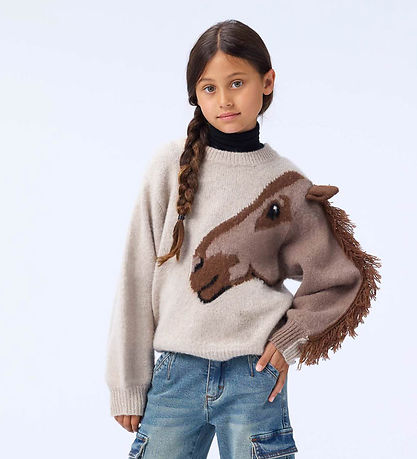 Molo Blússa - Prjónað - Gisela - Horse Prjóna