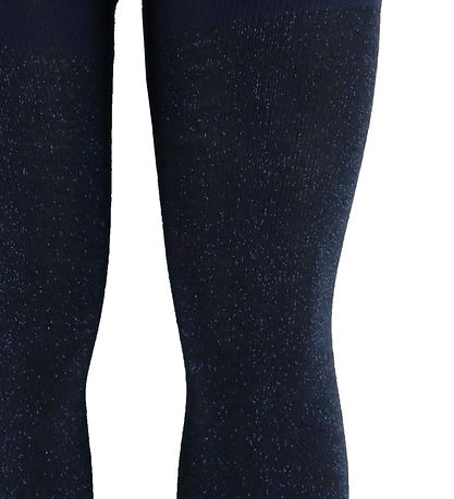 Molo Tights - Glitter Tights - Galaxy Blue