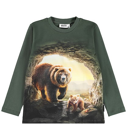 Molo Blouse - Reif - Bears in Cave