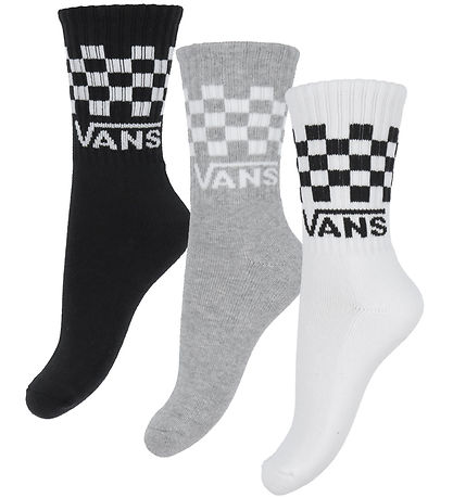 Vans Socken - 3er-Pack - Classic+ - Schwarz/Weiß/Grau Meliert