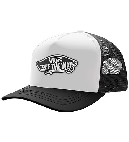 Vans Cap - Classic Patch Curved Bill Trucker - Black/White