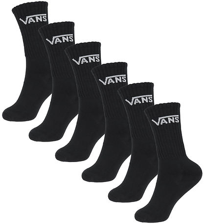 Vans Socks - 6-Pack - Black
