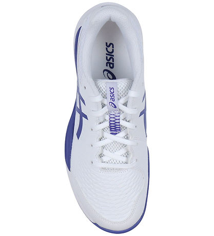 Asics Skór - Gel-Resolution X GS - White/Dark Kóbalt