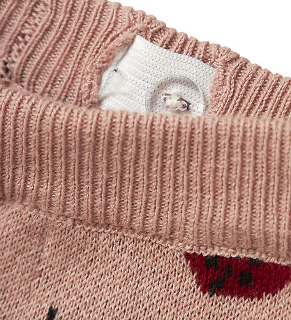Lil' Atelier Byxor - Stickad - NbfLulio - Misty Rose