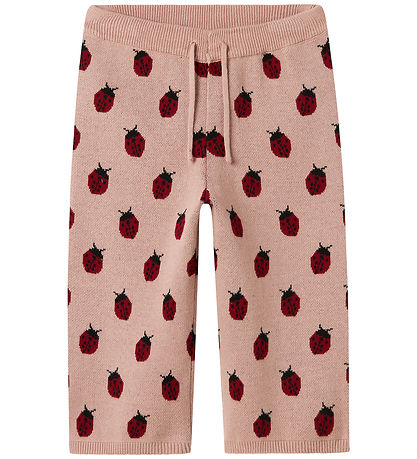 Lil'Atelier Trousers - Knitted - NmfLulio - Misty Rose