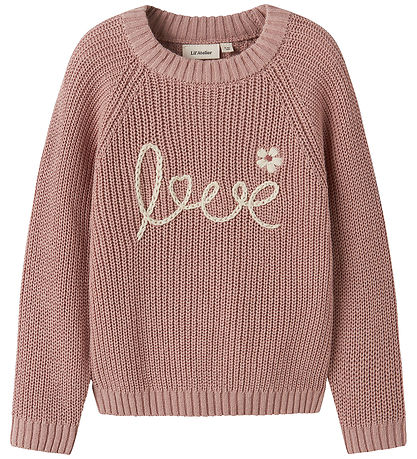 Lil'Atelier Blússa - Prjónað - NmfEmlen - Misty Rose