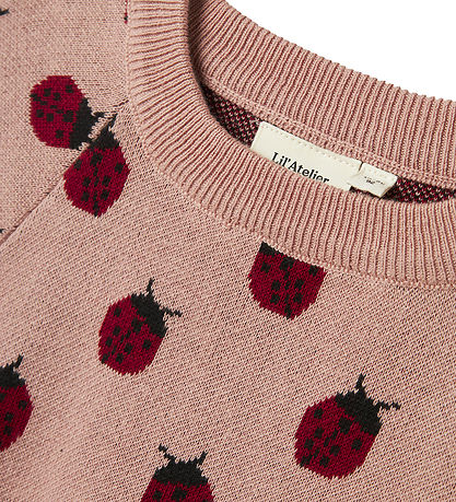Lil'Atelier Blússa - Prjónað - NmfLulio - Misty Rose