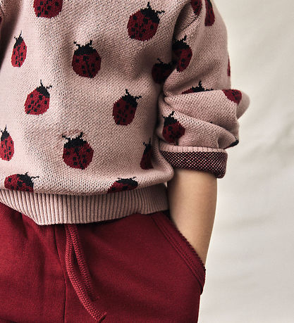 Lil'Atelier Blússa - Prjónað - NmfLulio - Misty Rose