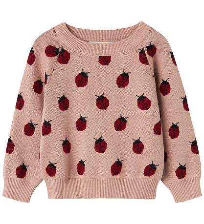 Lil'Atelier Blússa - Prjónað - NmfLulio - Misty Rose